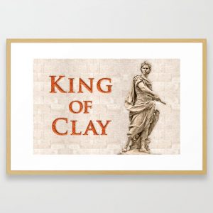 nadal-king-of-clay-framed-prints