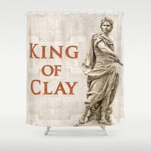 nadal-king-of-clay-shower-curtains