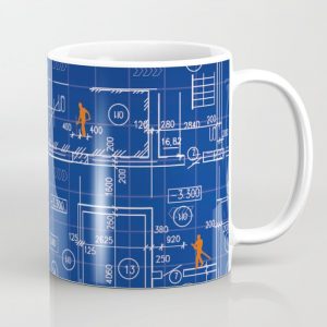 blue-blueprint-with-construction-workers--tennis-racquet-mugs