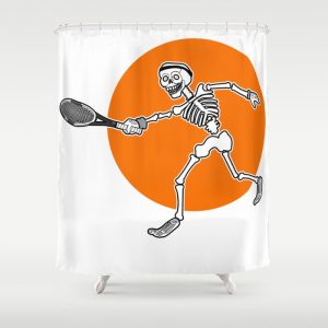 calavera-shower-curtains