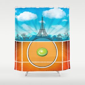 paris-tennis-shower-curtains