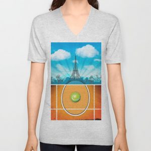 paris-tennis-vneck-tshirts