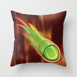 tennis-ball-on-fire-pillows